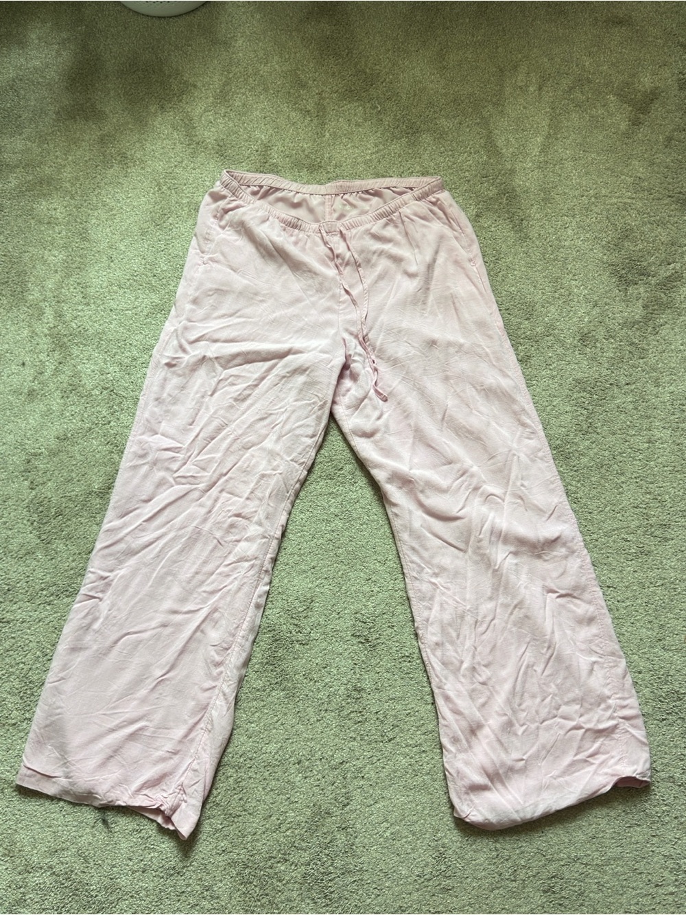 Hollister Light Pink Women’s Lounging Pants with Drawstring